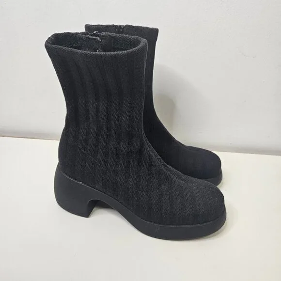 Camper Shoes Camper Thelma Sock Platform Boots Womens Sz